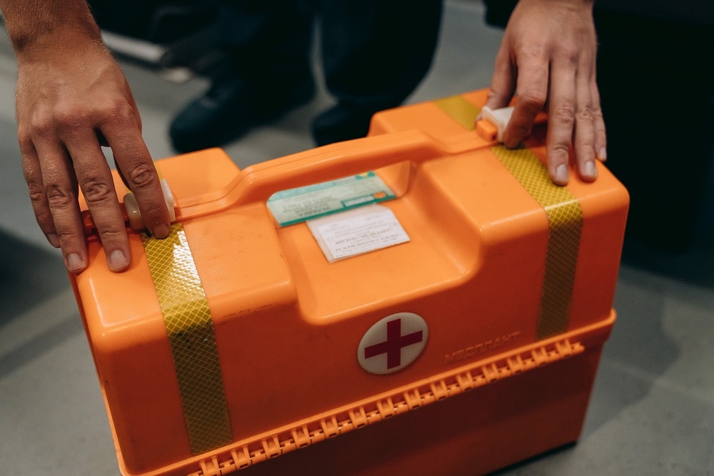 List of first aid kit